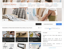 Tablet Screenshot of confelettronica.it